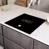 Spreuken - Quotes - Geniet Inductie beschermer vinyl 3mm middel -sfeer8