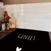 Spreuken - Quotes - Geniet Inductie beschermer vinyl 3mm middel -sfeer3