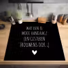 Spreuken - Quotes - Wat ben je mooi vandaag Inductie beschermer vinyl 3mm middel -sfeer5