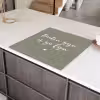 Tekst - Buiten zijn is zo fijn - Zomer - Spreuken Inductie beschermer vinyl 3mm middel -sfeer8