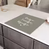 Tekst - Huisje, tuintje, wijntje - Thuis - Quotes - Wijn Inductie beschermer vinyl 3mm middel -sfeer8