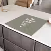 Tekst - Zon - Mijn favoriete plekje is in de zon - Spreuken - Zomer Inductie beschermer vinyl 3mm middel -sfeer8