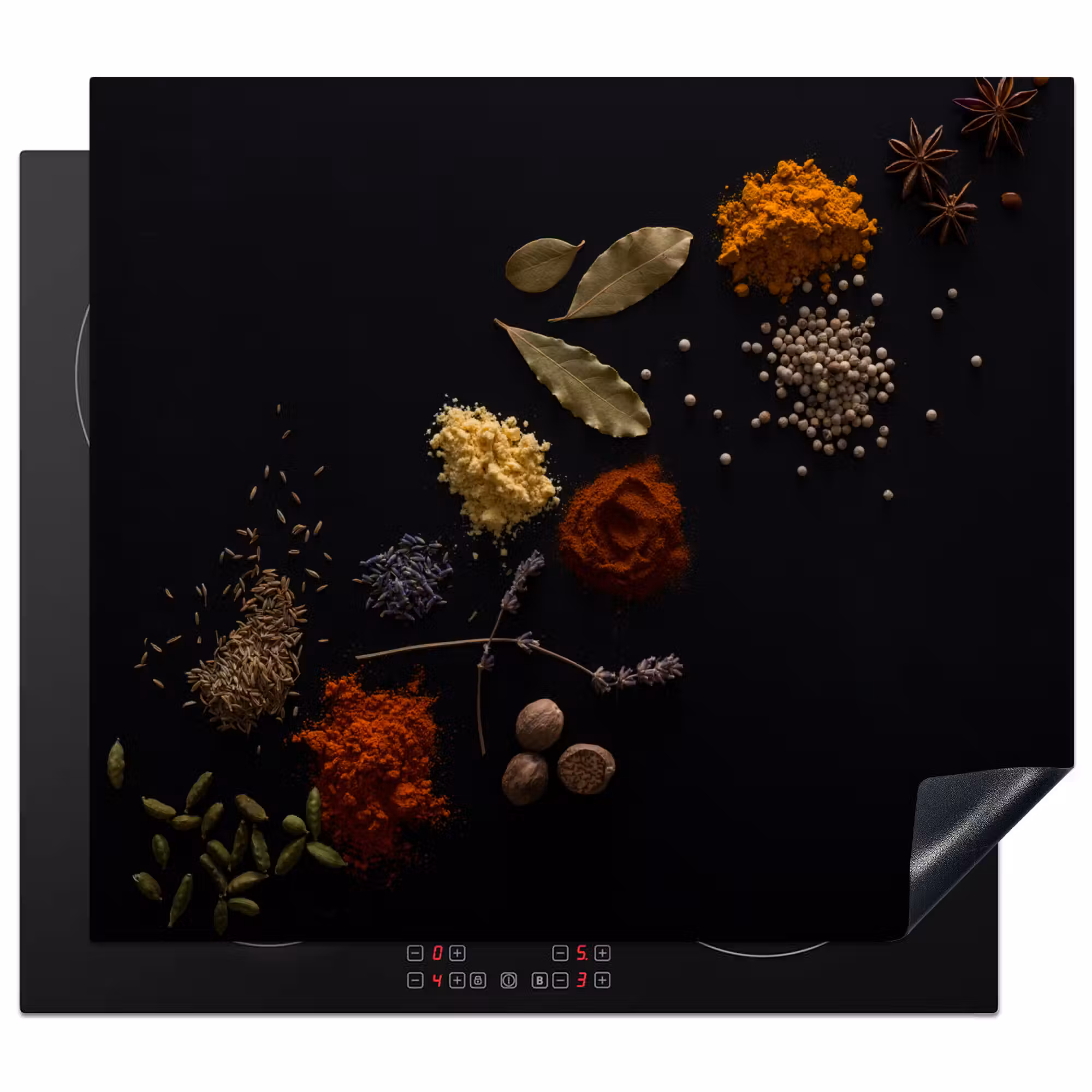 Herdabdeckplatte - Würzige Konstellation