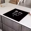 Quotes - Hé zon, ga je mee stralen? - Zomer - Tekst - Zon Inductie beschermer vinyl 3mm middel -sfeer8