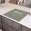 Quotes - Zomer, zon, wijn & kletsen - Tekst - Zomer Inductie beschermer vinyl 3mm middel -sfeer8