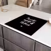 Quotes - Zonnetje, wijntje & kletsen - Tekst - Wijn - Zomer Inductie beschermer vinyl 3mm middel -sfeer8