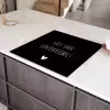 Quotes - Spreuken - Lentekriebels Inductie beschermer vinyl 3mm middel -sfeer8