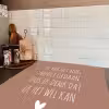 Quotes - Spreuken - Ik heb het nog nooit gedaan dus Inductie beschermer vinyl 3mm middel -sfeer3
