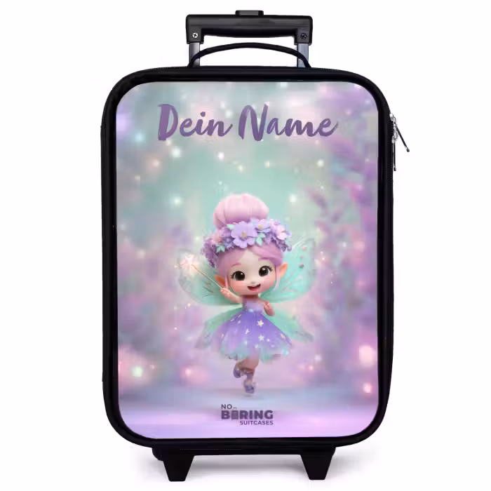 Kinderkoffer mit Name - Elf - Magie
