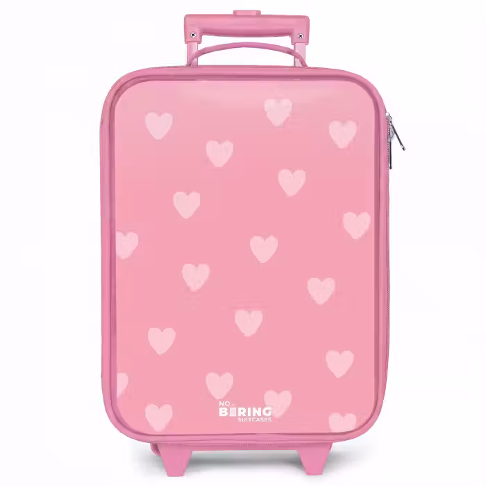 Kinderkoffer Rosa - Herzschlag