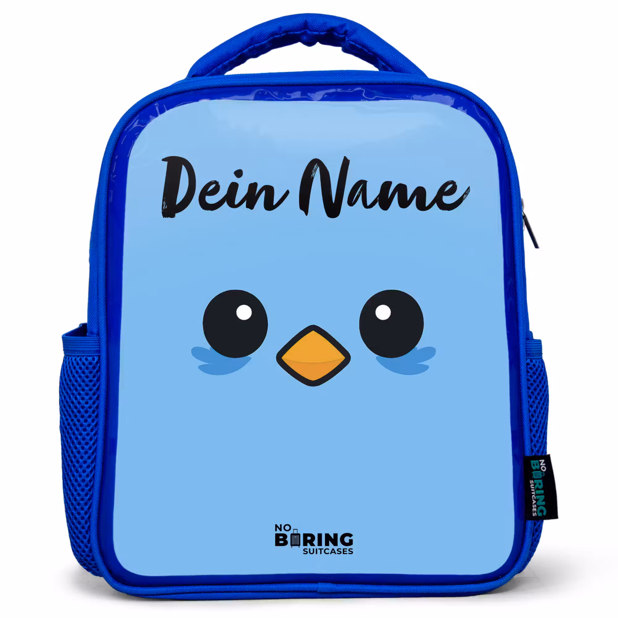 Kinderrucksack - Blau - Kawai - Vogel - Blau