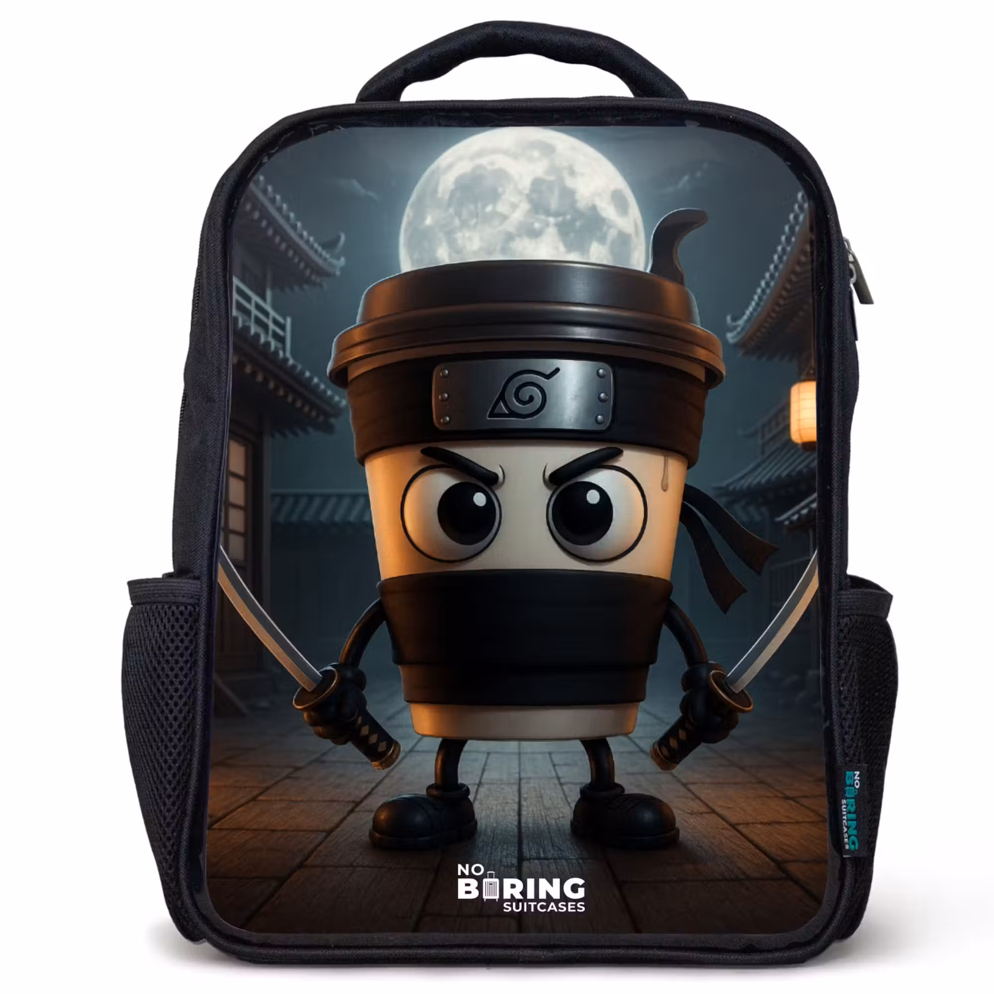Kinderrucksack - Schwarz - Capuchino Assassino