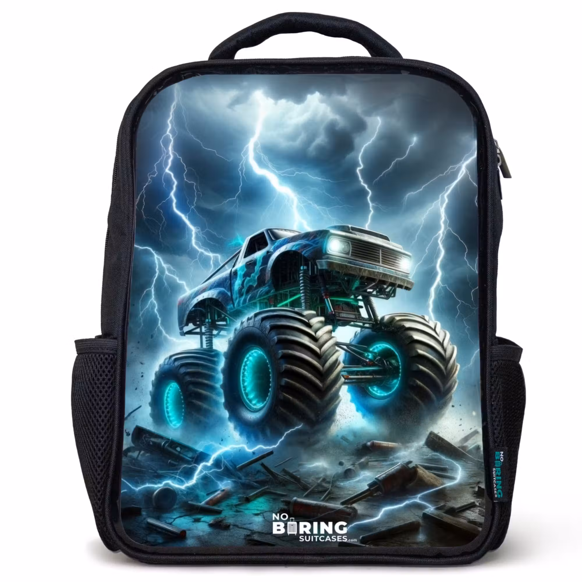 Kinderrucksack - Schwarz - Donner-Räder