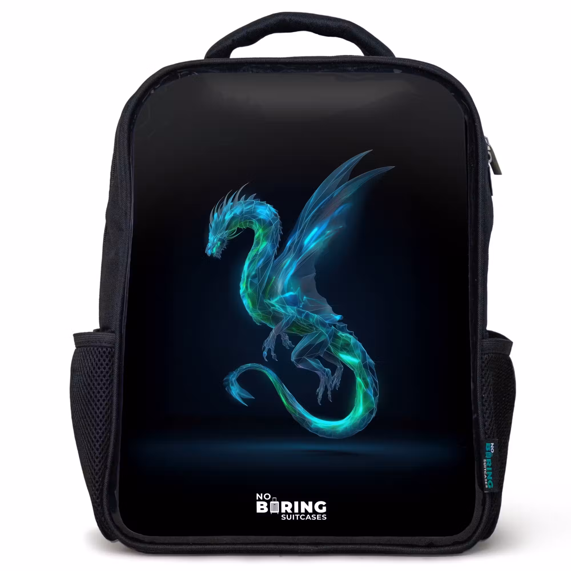 Kinderrucksack - Schwarz - Legendärer Cyber-Drache