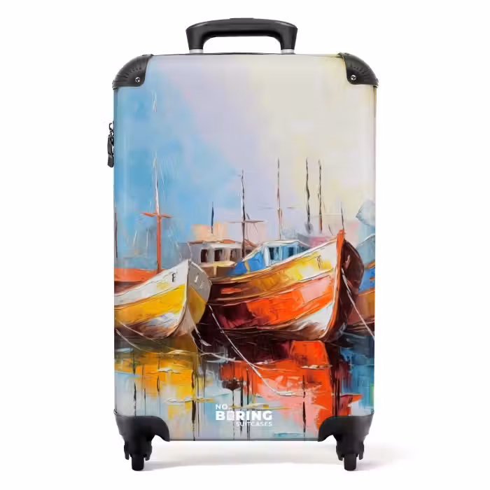 Koffer - Boote - Kunst - Malerei