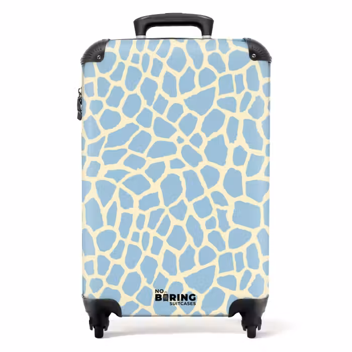 Koffer - Giraffe - Modern - Blau