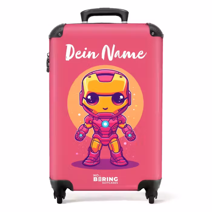 Koffer mit Name - Rosa Ranger
