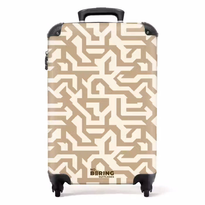 Koffer - Modern - Abstrakt - Beige