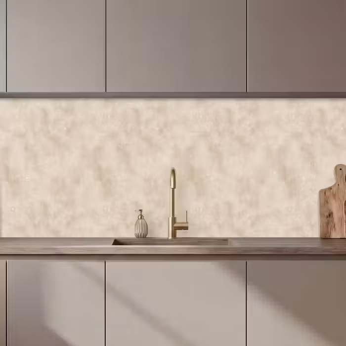 Küchenrückwand - Textur - Sprenkeln - Beige