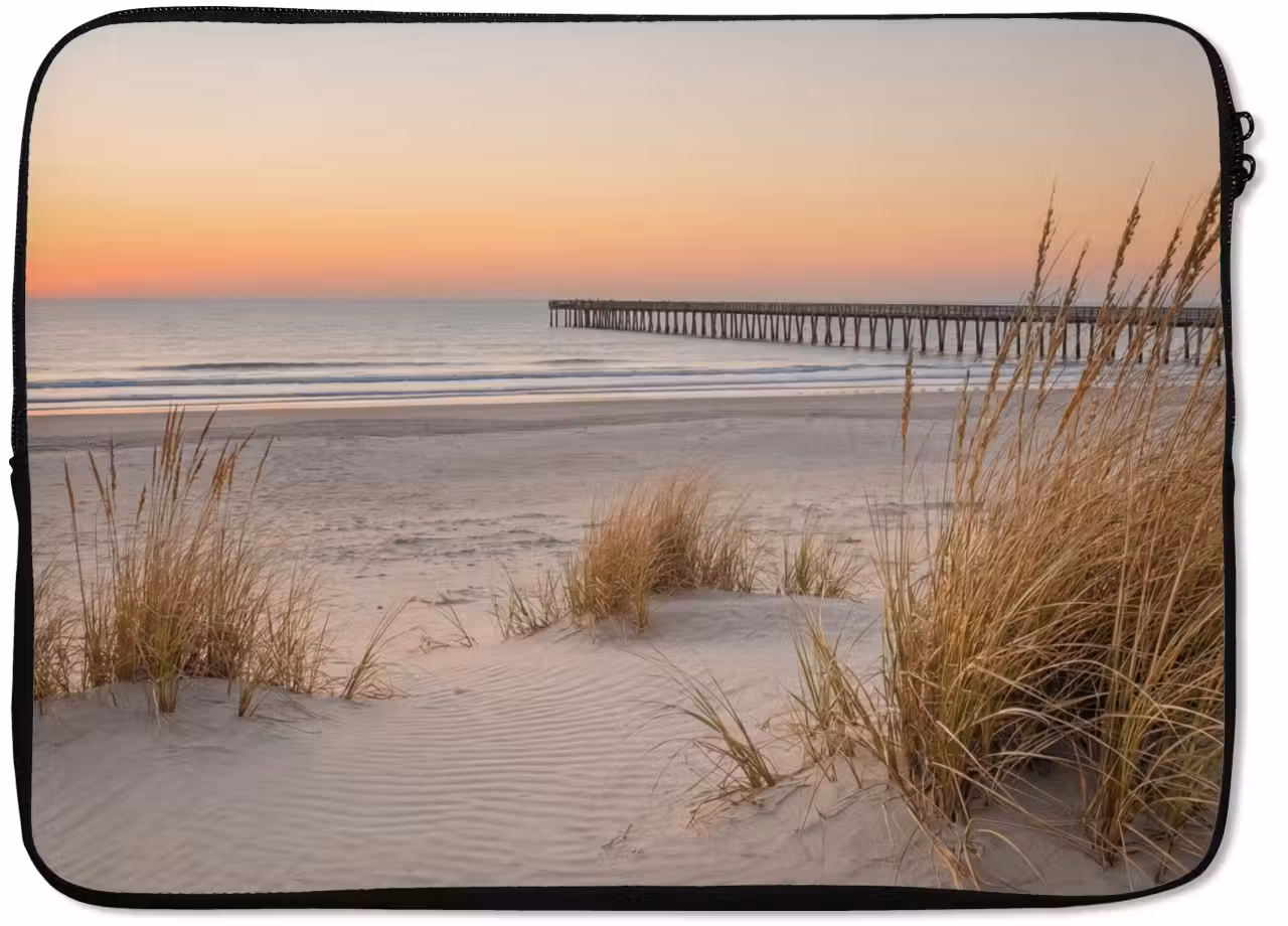 Laptop hülle - Pier - Sonnenuntergang - Strand