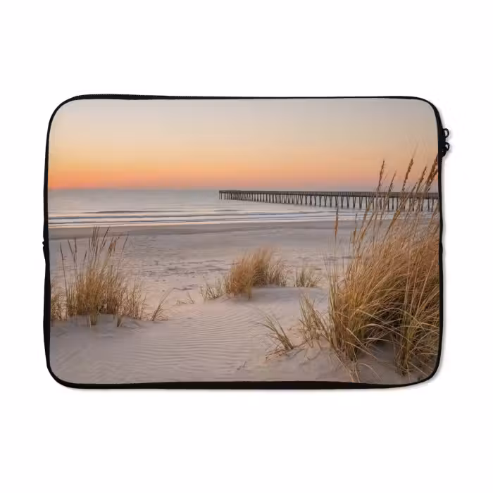 Laptop hülle - Pier - Sonnenuntergang - Strand