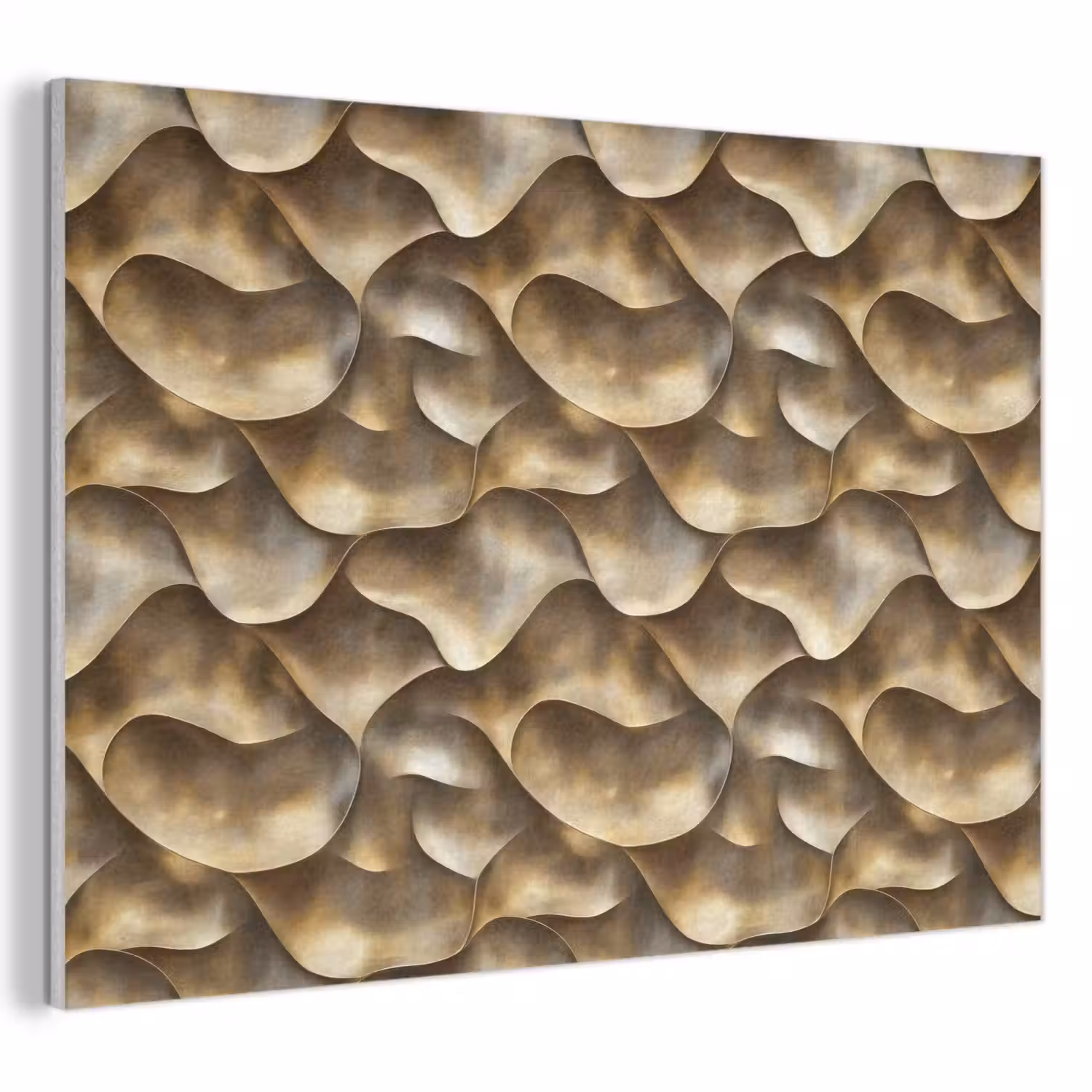 Abstract - Antiek - Goud PET vilt klein 837 -3d
