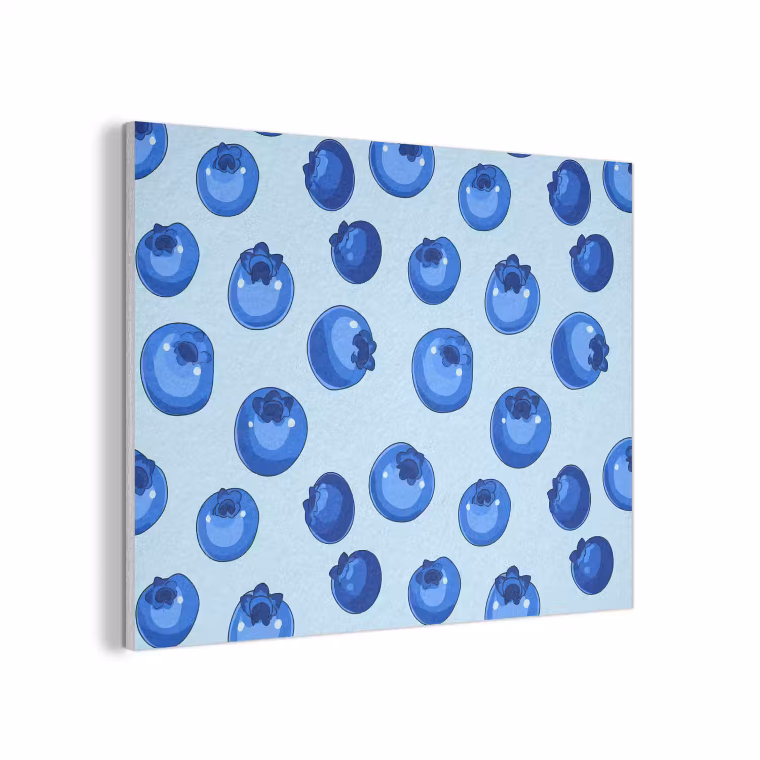 Bessen - Modern - Blauw PET vilt klein 837 -3d