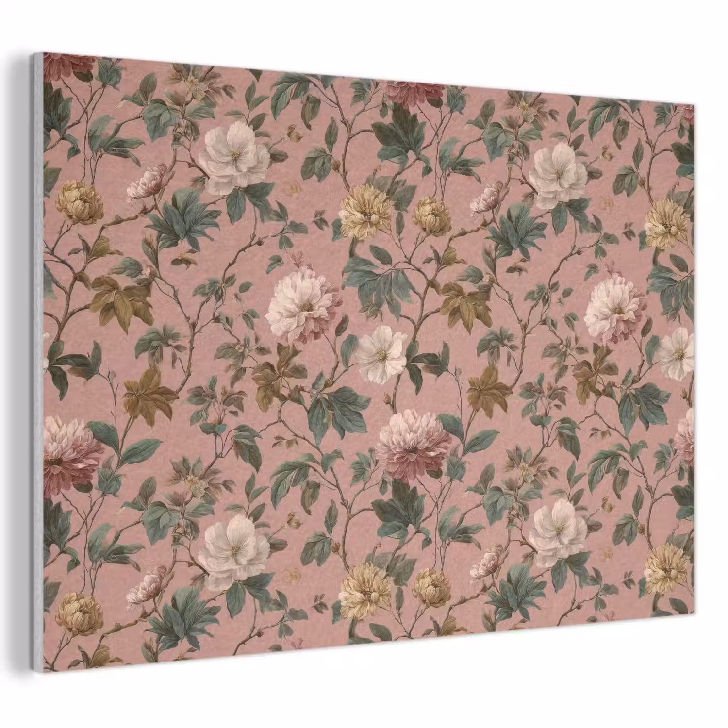 Bloemen - Klassiek - Roze PET vilt klein 837 -3d