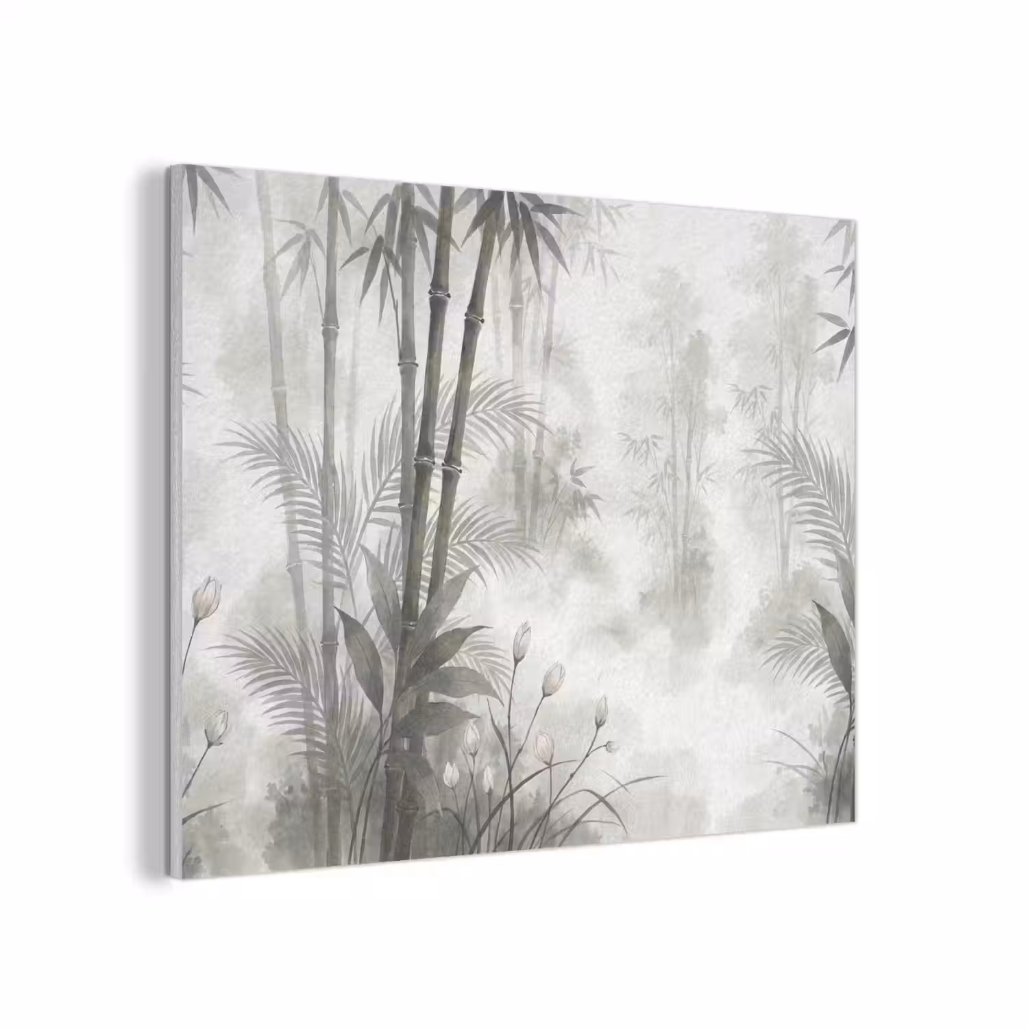 Bloemen - Knop - Tuin - Illustratie - Wit PET vilt klein -3d