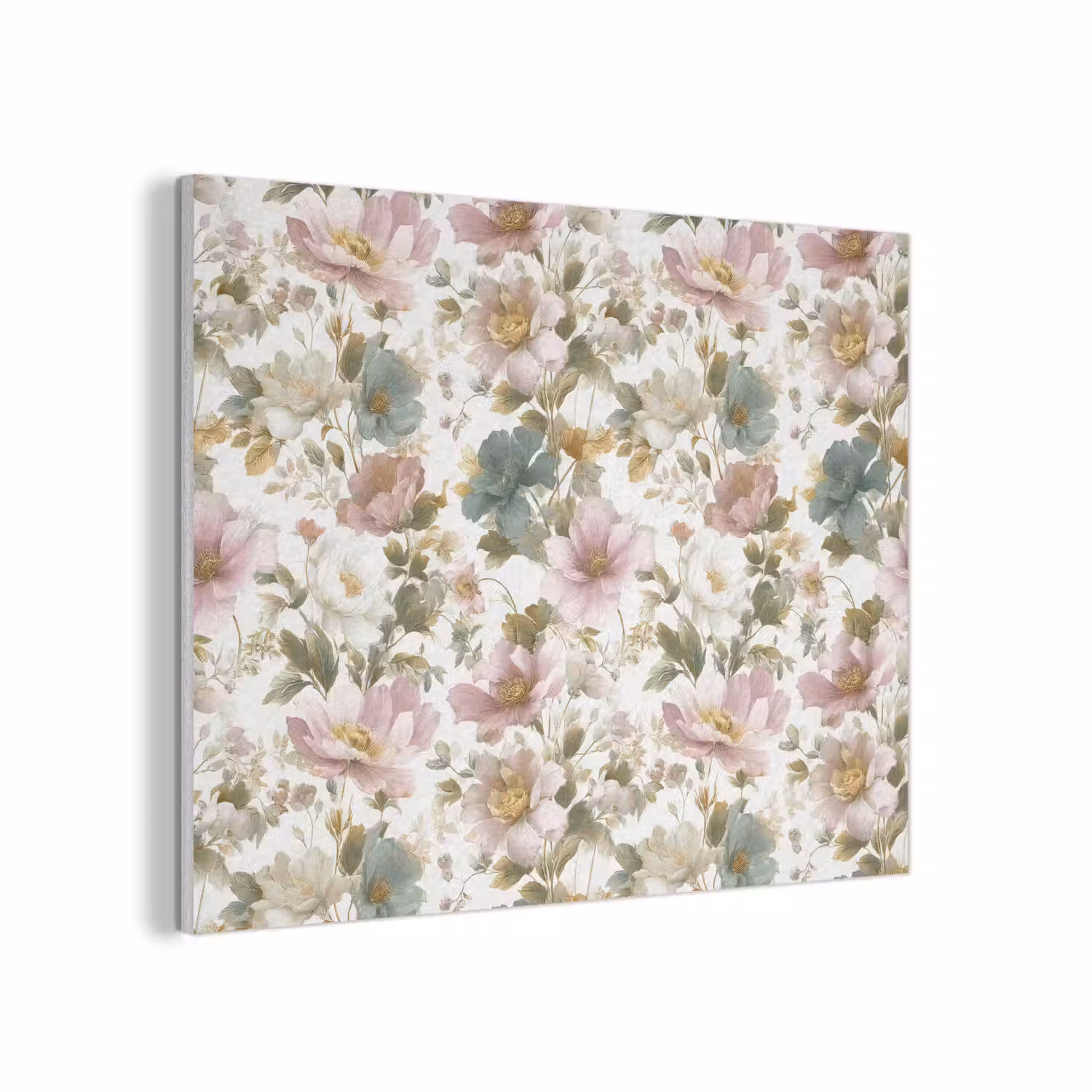 Bloemen - Patroon - Pastel PET vilt klein 837 -3d