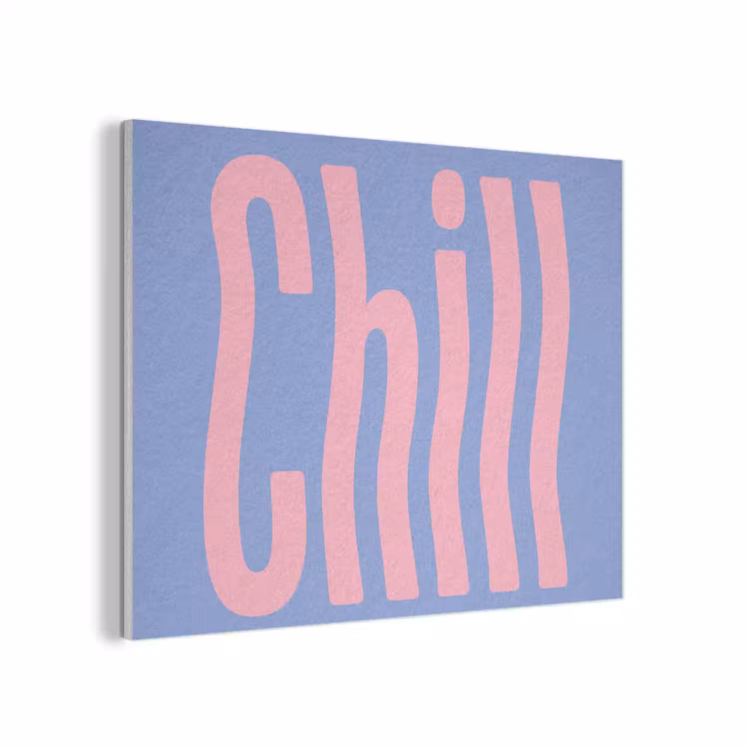 Chill - Roze - Blauw - Golvend PET vilt klein -3d