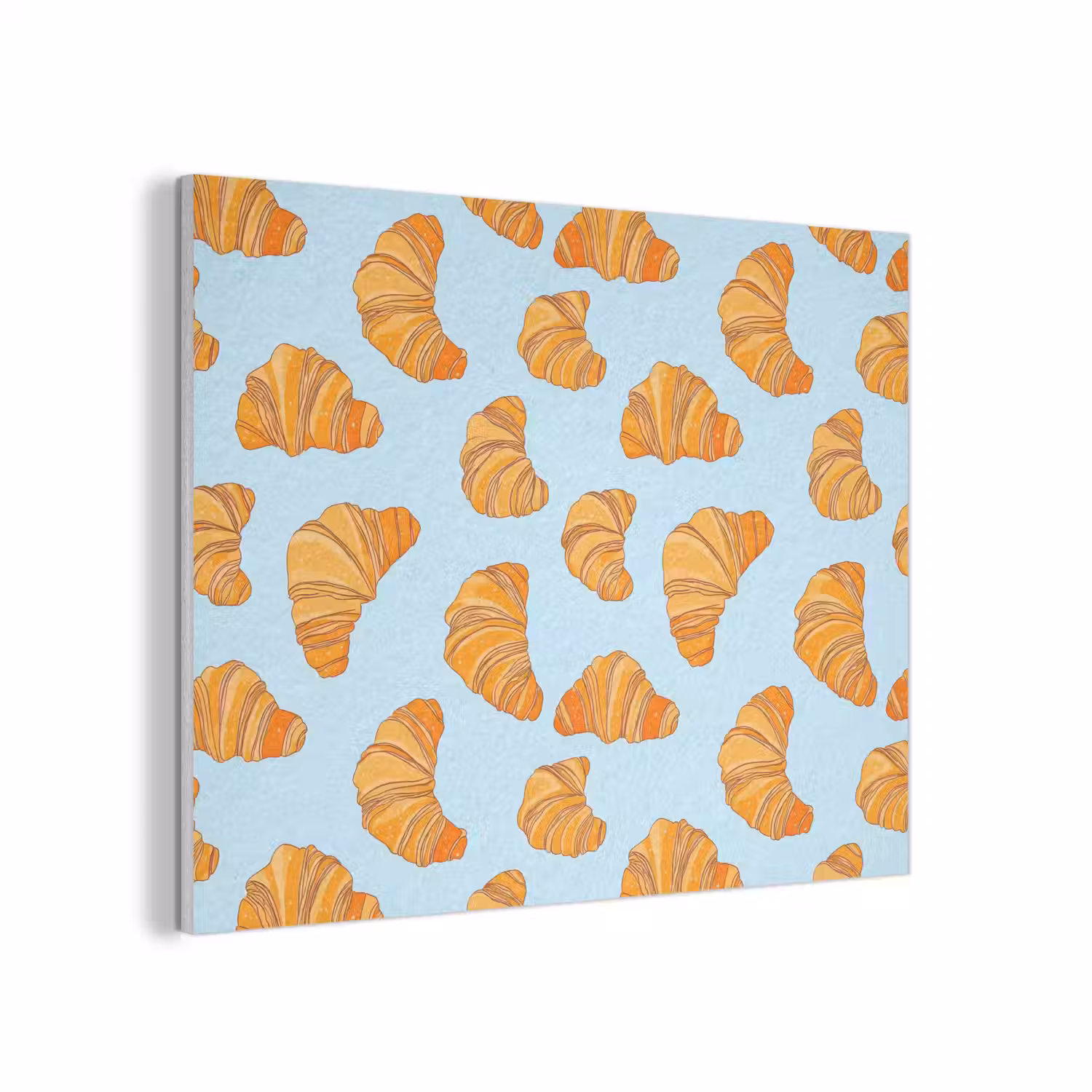 Croissant - Speels - Blauw PET vilt klein 837 -3d