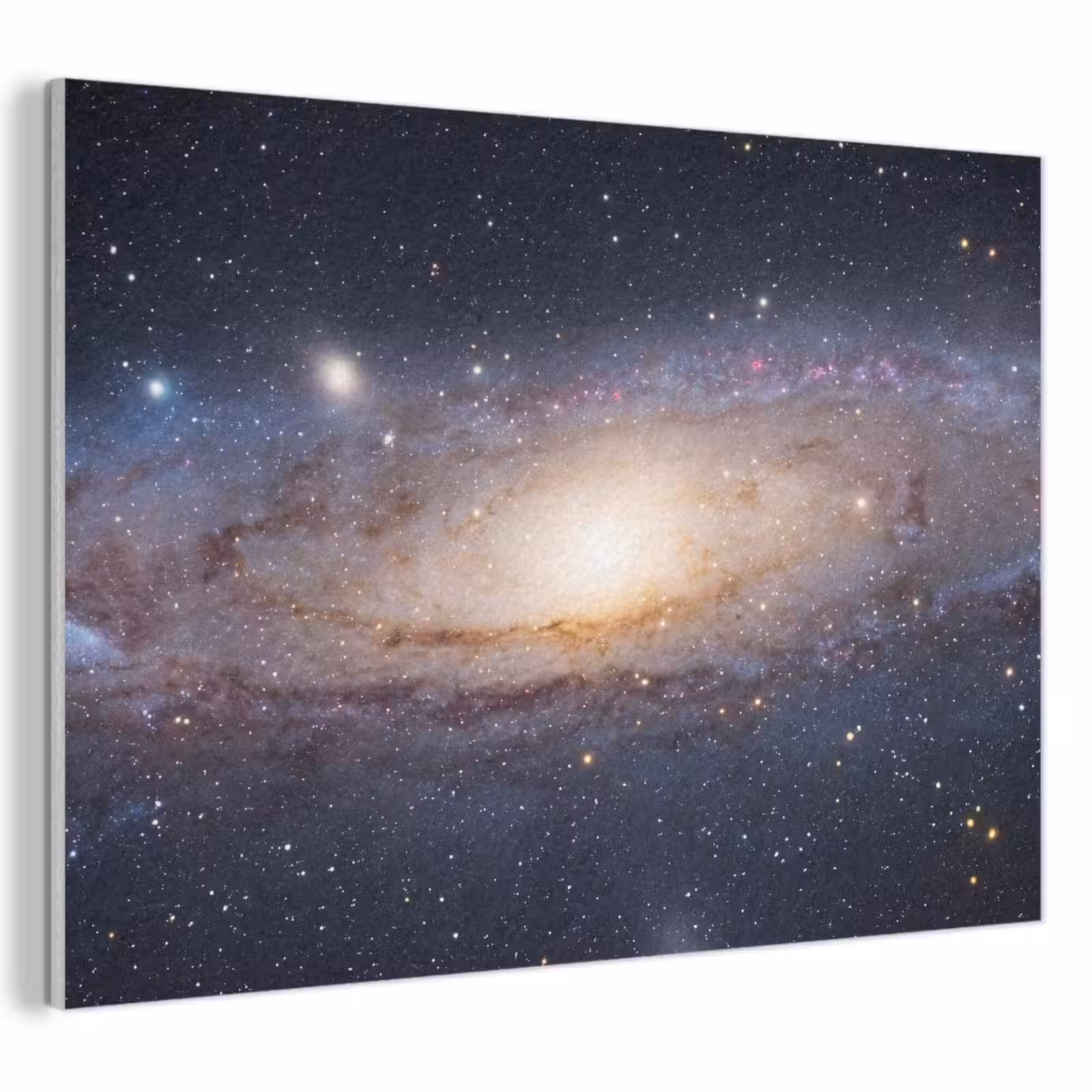 Akustikbild - Galaxie – Weltraum – Kosmos - Sterrenstelsel - Ruimte - Kosmos PET vilt klein