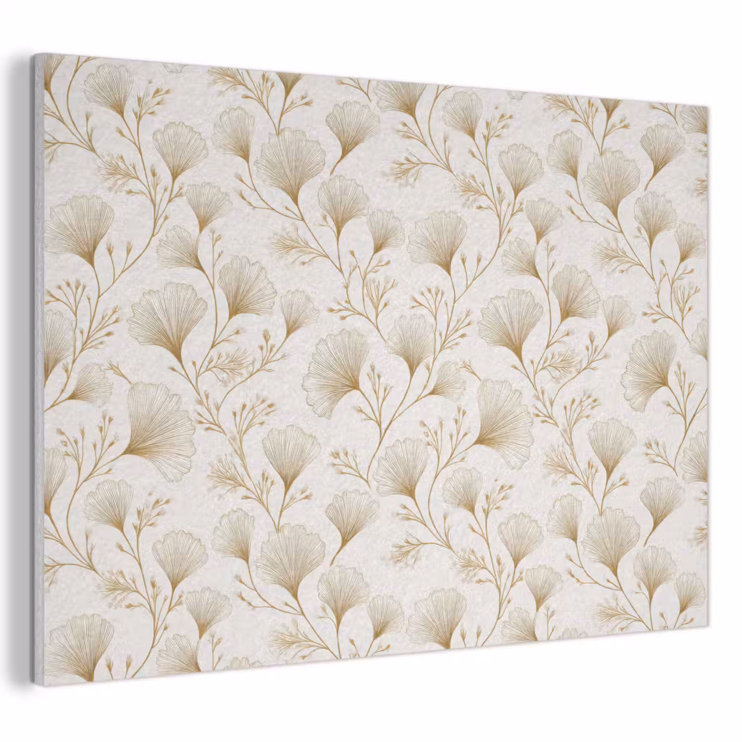 Ginkgo - Takken - Goud PET vilt klein 837 -3d