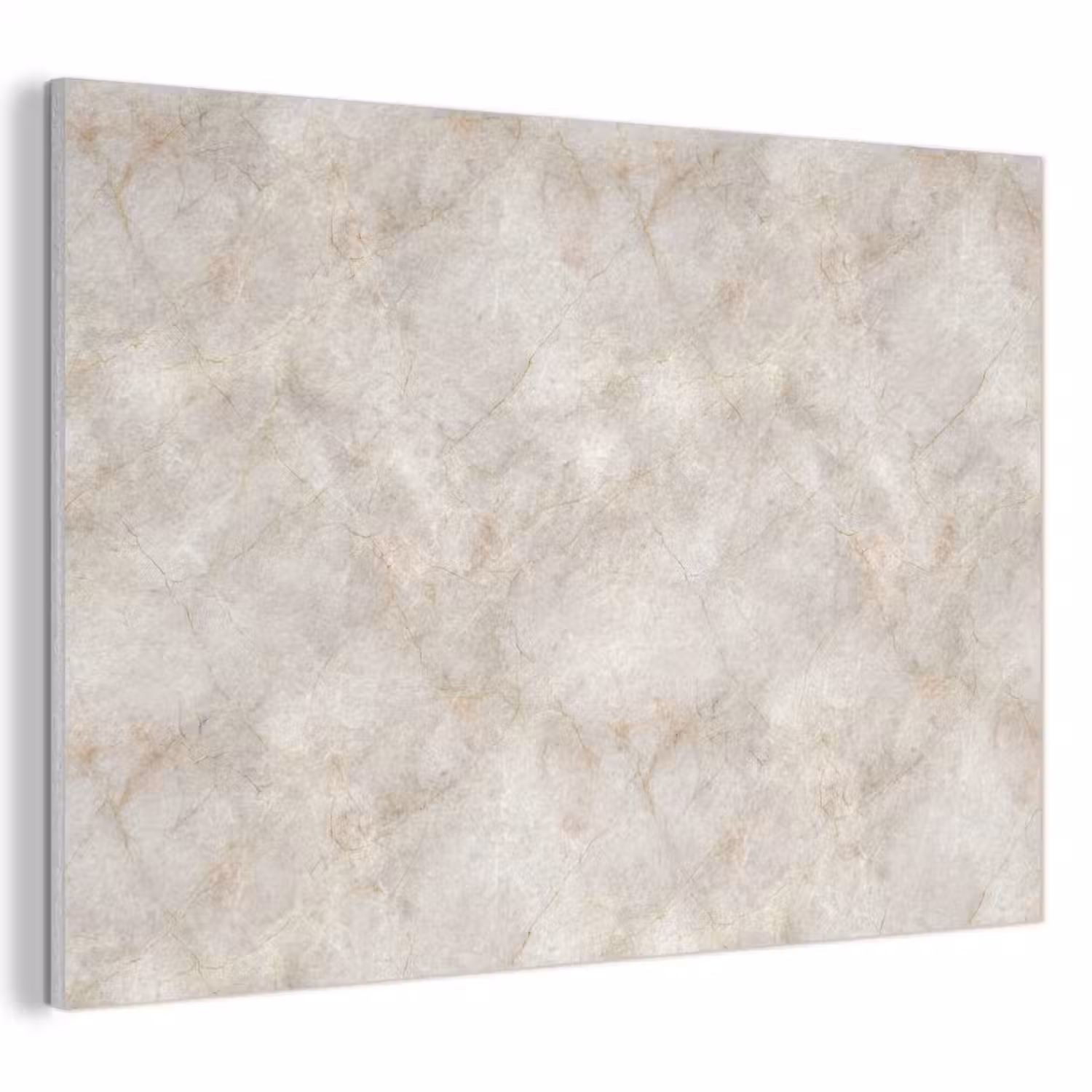 Lichtbeige - Goudbruine Nerven - Marmer PET vilt klein 837 -3d
