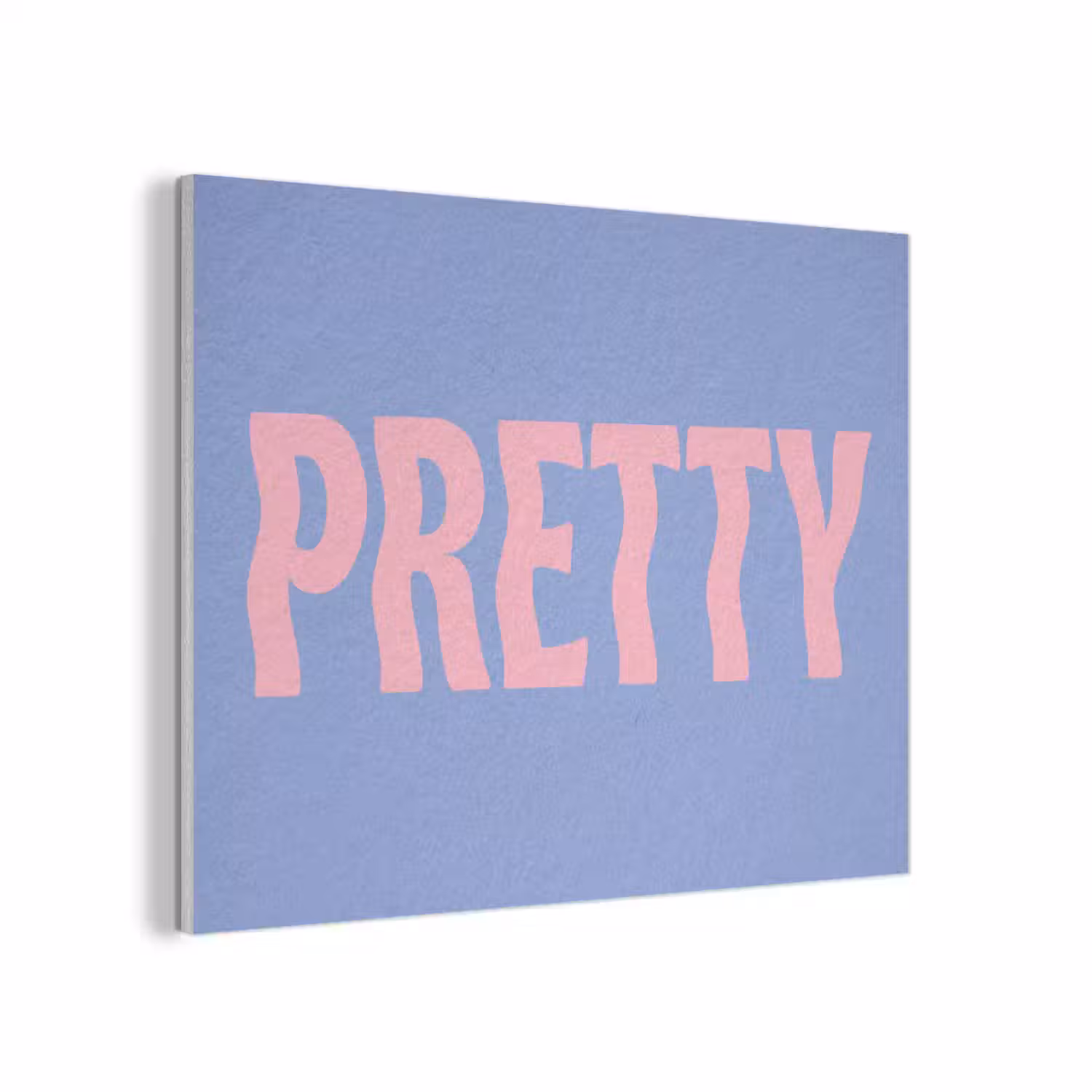 Pretty - Roze - Blauw - Golvend PET vilt klein -3d
