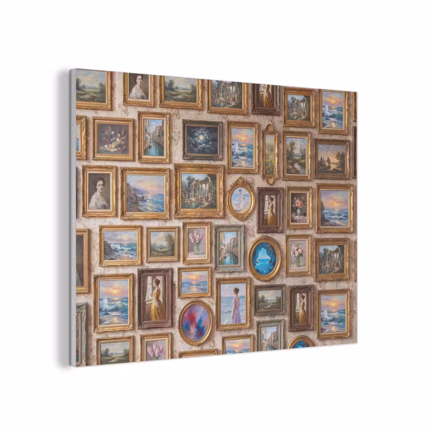 Interieur - Kunst - Collectie - Klassiek - Goud PET vilt klein -3d