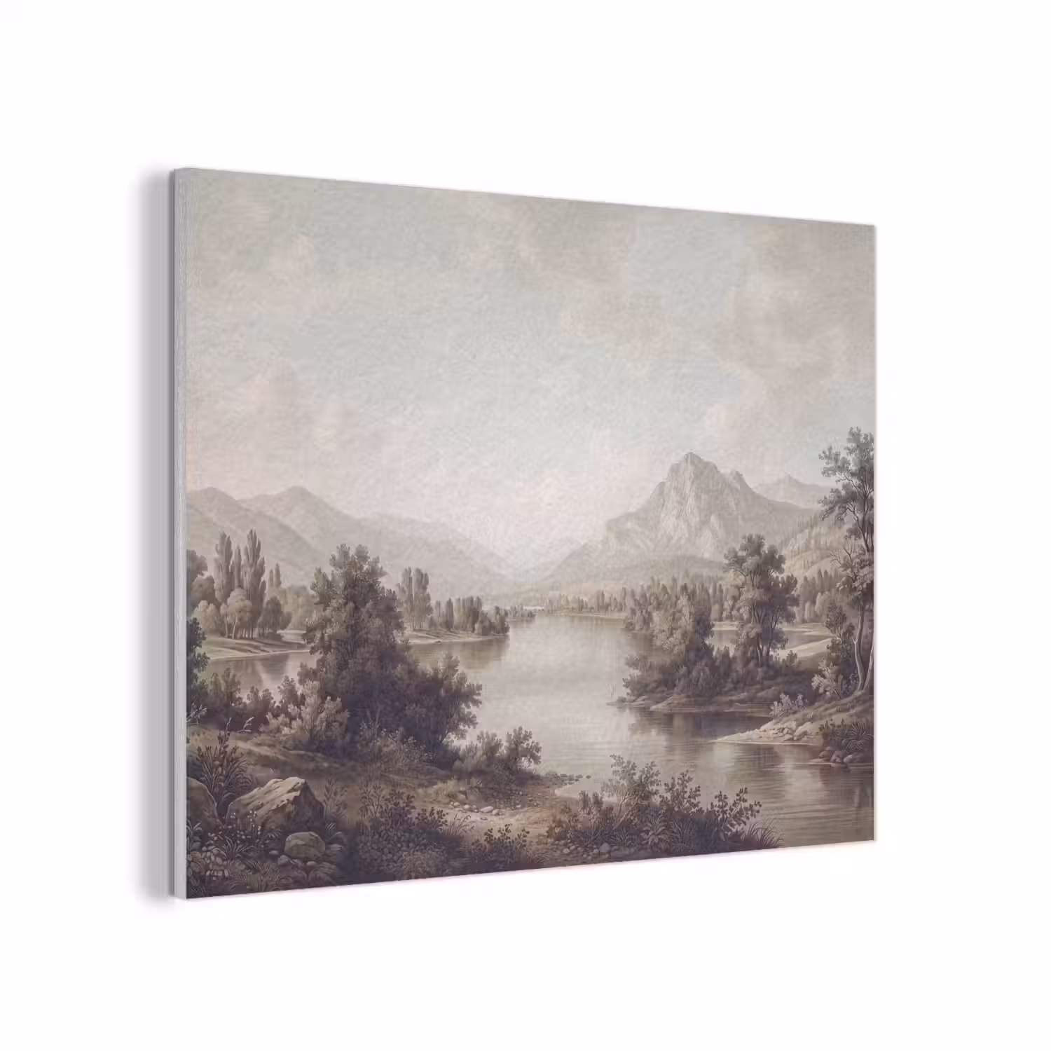 Klassiek - Landschap - Sereen PET vilt klein -3d