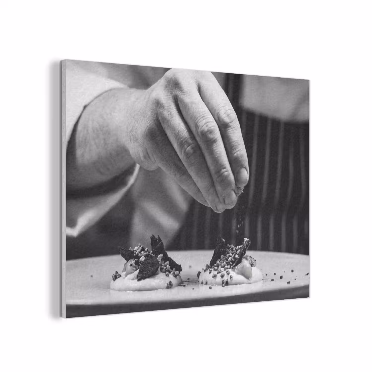 Chef - Garnering - Gerecht PET vilt klein -3d
