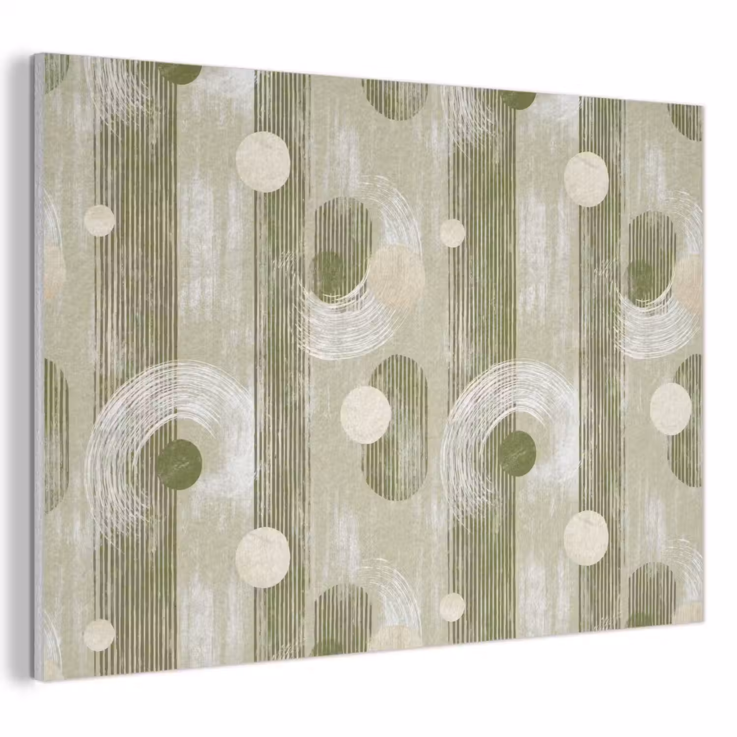 Artistiek - Modern - Groen PET vilt klein 837 -3d