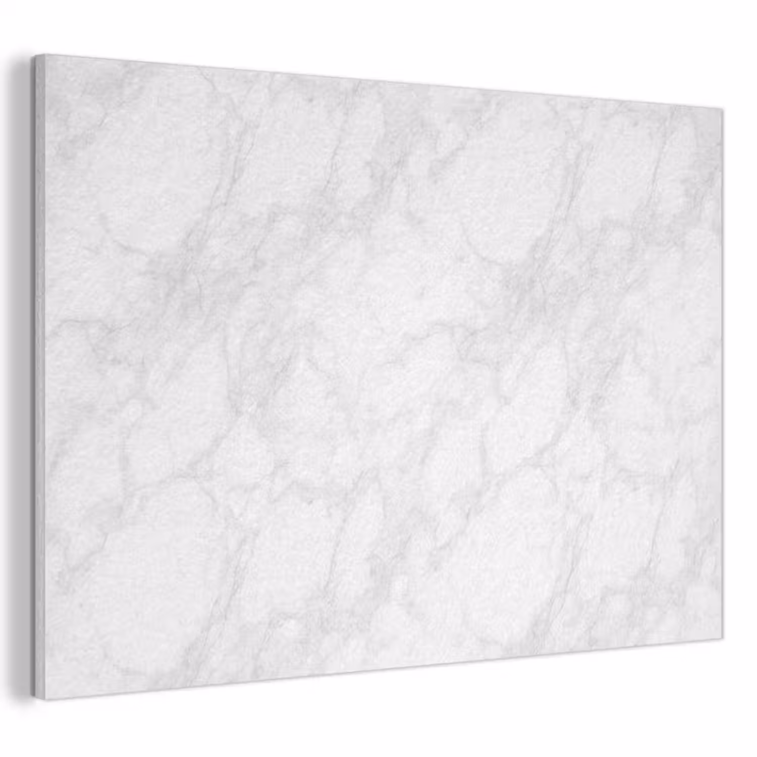Minimalistisch - Wit - Grijze aders PET vilt klein 837 -3d