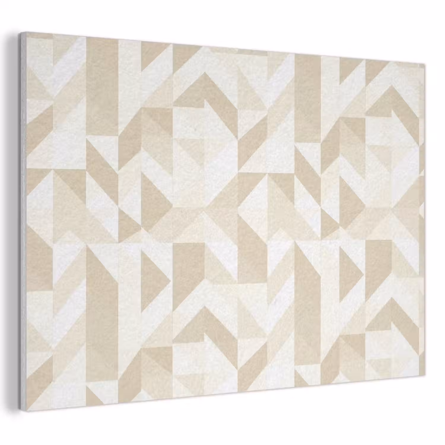 Modern - Abstract - Beige PET vilt klein 837 -3d
