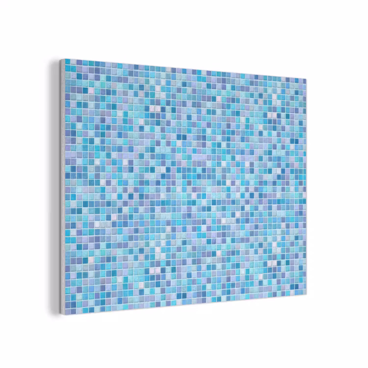 Mozaïek - Patroon - Turquoise PET vilt klein 837 -3d
