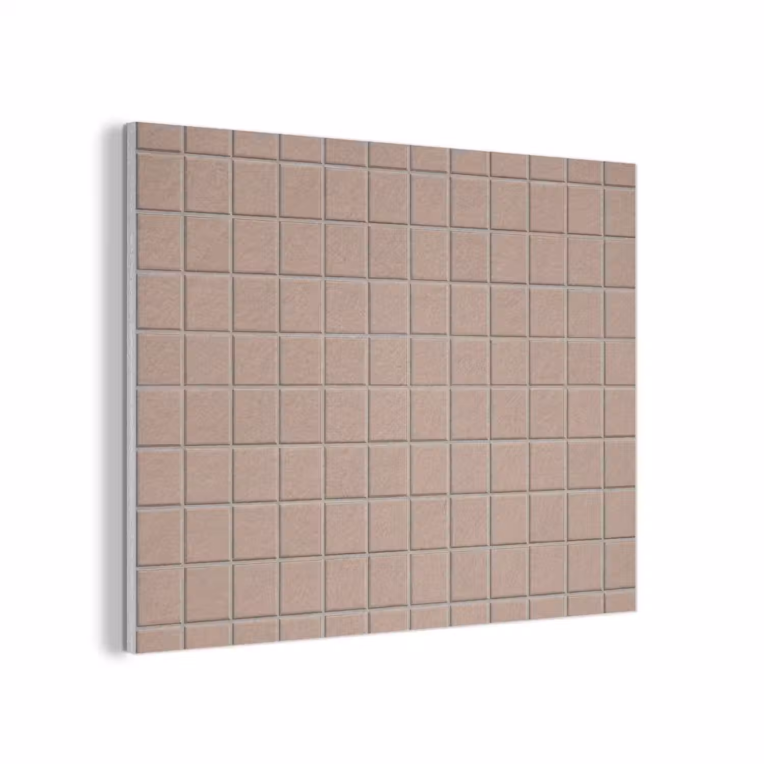 Patroon - Tegel - Oudroze PET vilt klein 837 -3d