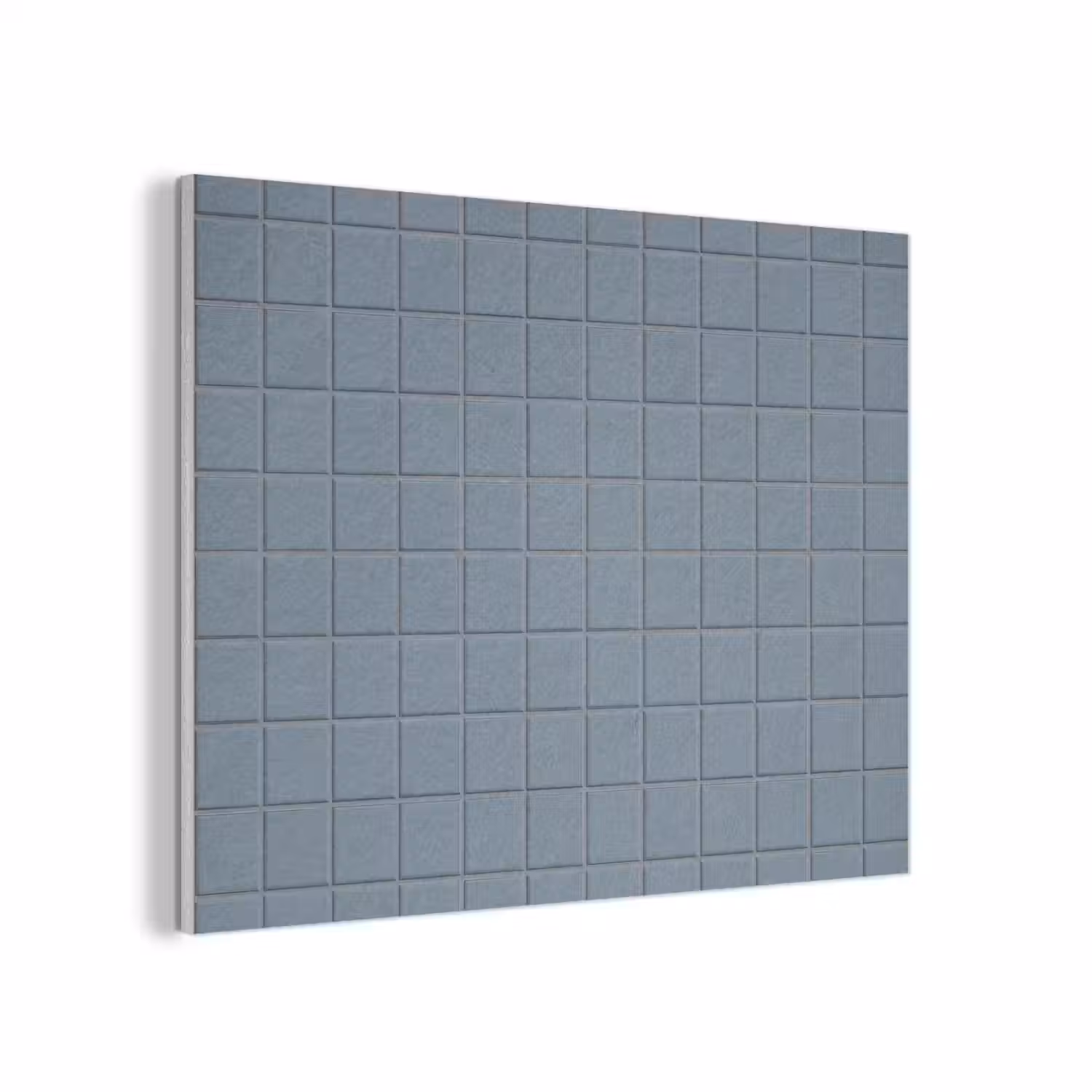 Patroon - Tegel - Blauwgrijs PET vilt klein 837 -3d