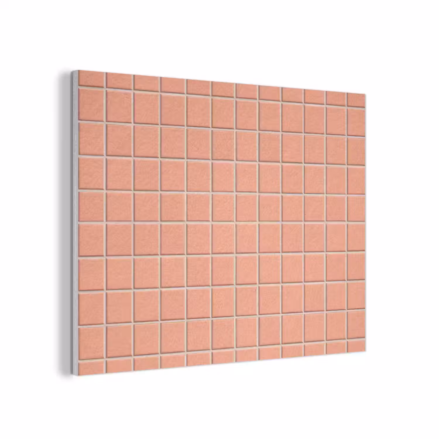 Patroon - Tegels - Perzik PET vilt klein 837 -3d