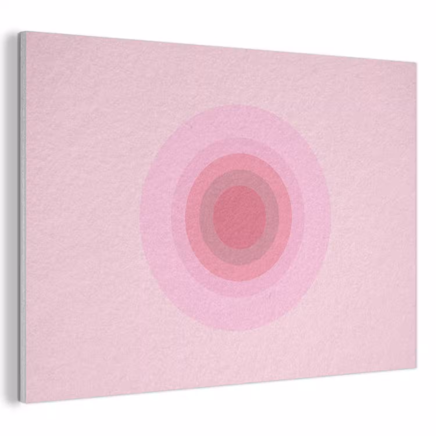 Patroon - Cirkels - Abstract - Roze - Modern PET vilt klein -3d