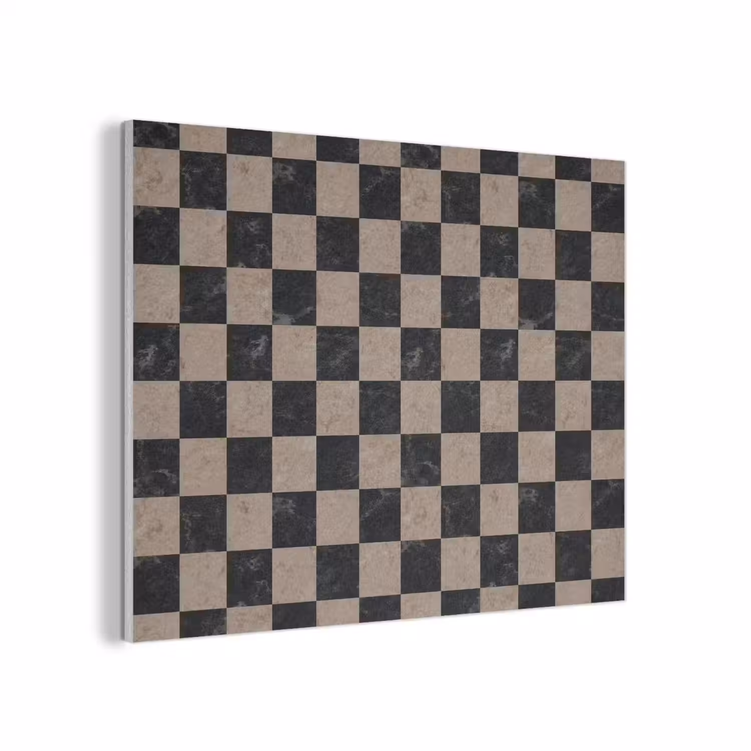 Patroon - Dambord - Marmer PET vilt klein 837 -3d