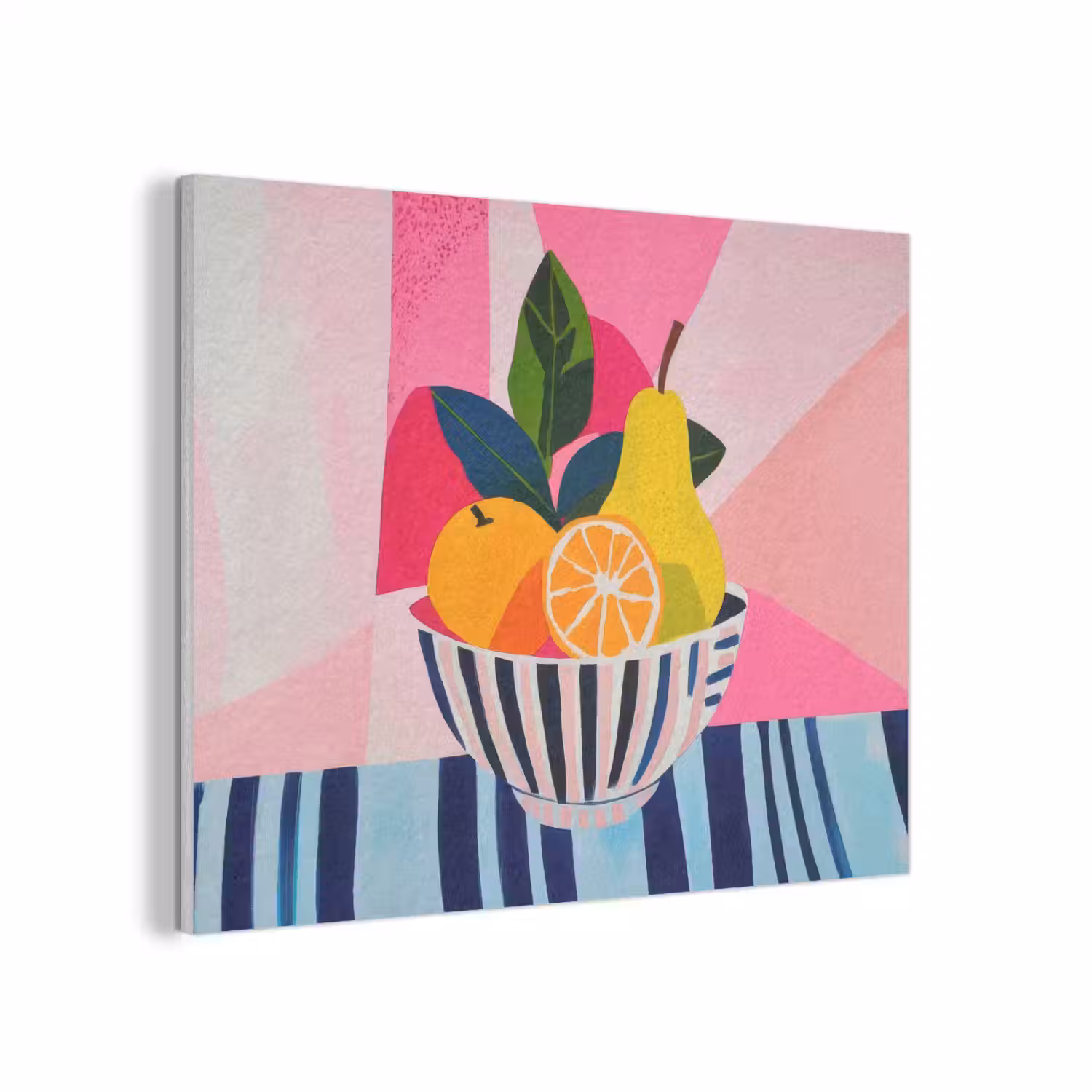 Fruit - Abstracte achtergrond - Roze PET vilt klein -3d