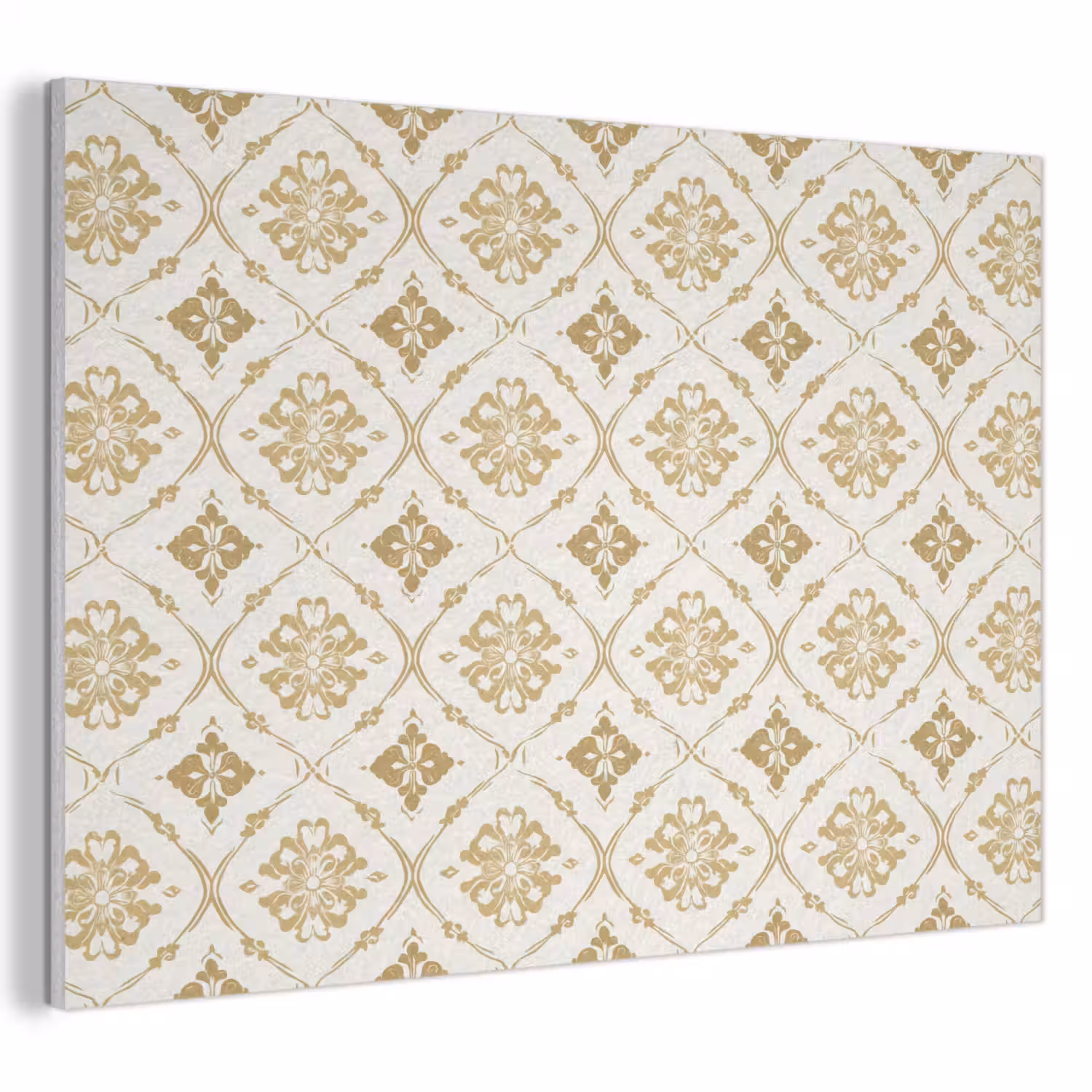 Ornament - Klassiek - Goud PET vilt klein 837 -3d